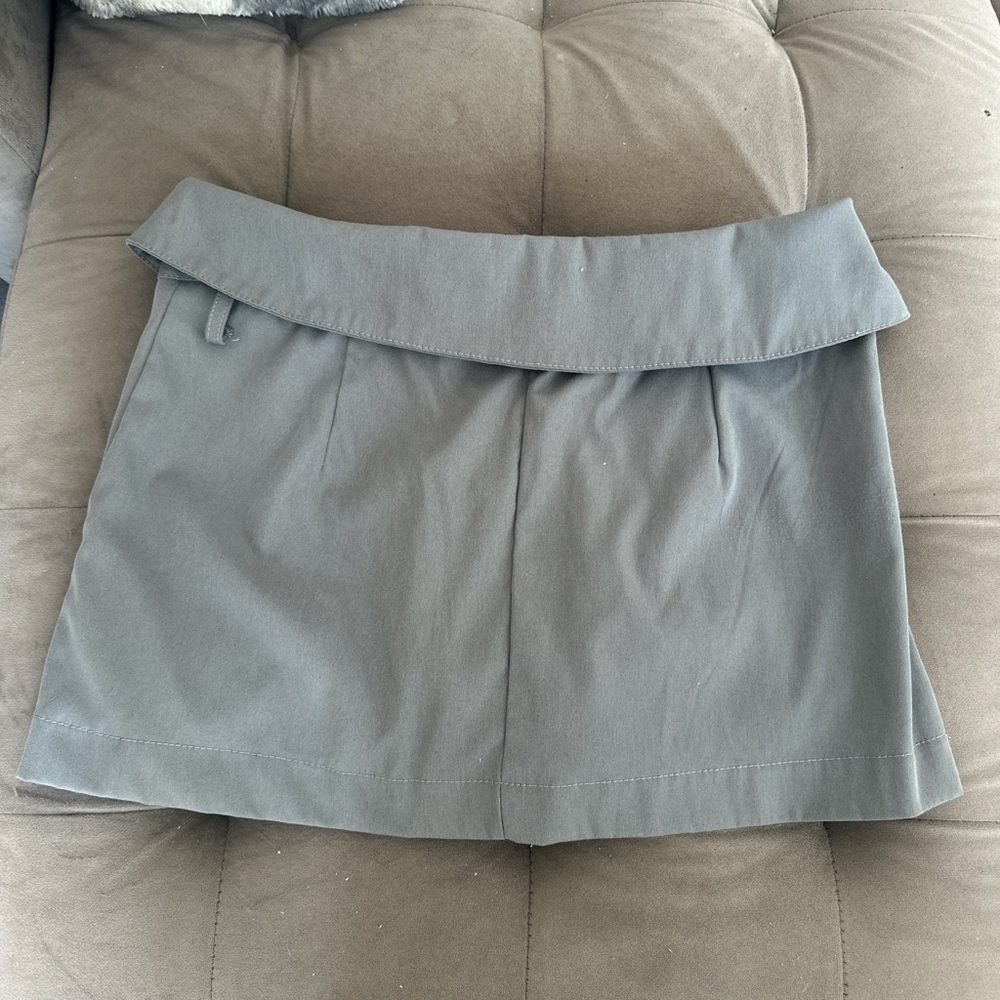 Micro grey skirt size xs
